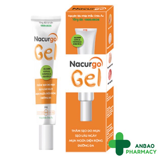 NACURGO GEL dạng mỡ tra