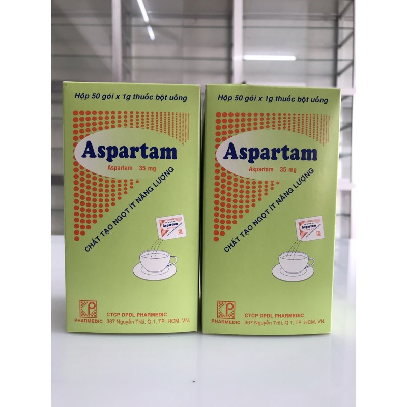 Đường ăn kiêng Aspartam H/50 gói
