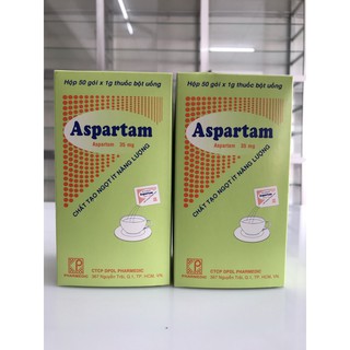 Đường ăn kiêng Aspartam H/50 gói