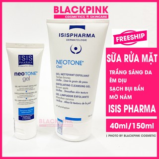 Sữa Rửa Mặt Trắng Sáng Da NEOTONE GEL ISIS PHARMA [40ml/150ml]