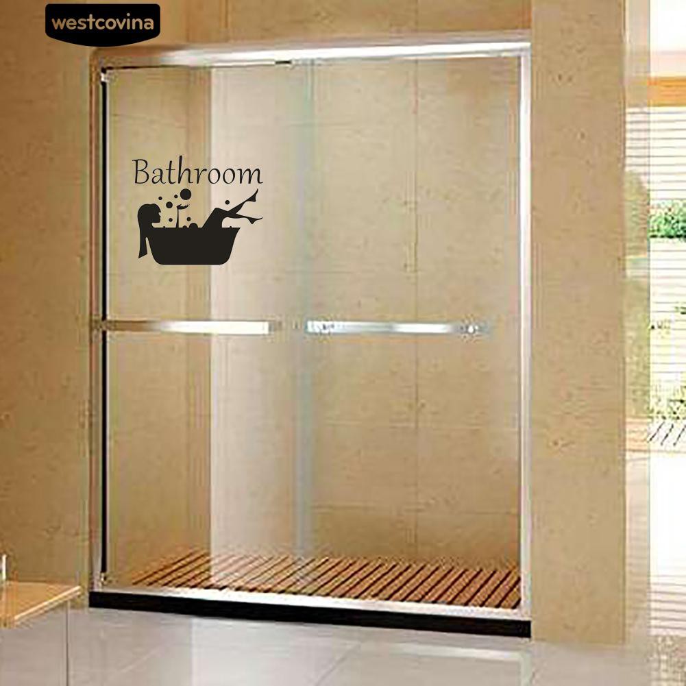 Sticker dán tường hình cô gái xinh xắn