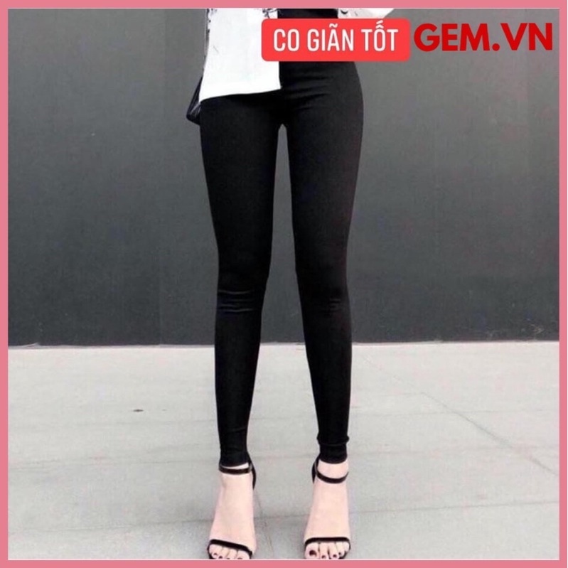 Quần vải co giãn bốn chiều có nhiều size dễ mặc hack dáng nẹp bụng mỡ