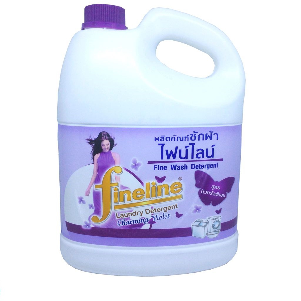 Nước Giặt Fineline Thái Lan 3000ml Đậm Đặc Thơm Lâu Loại Bỏ Vết Bẩn Vượt Trội Hàng Chính Hãng - HT140