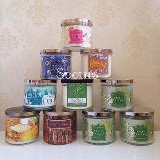 Nến thơm 3 bấc Bath and body works