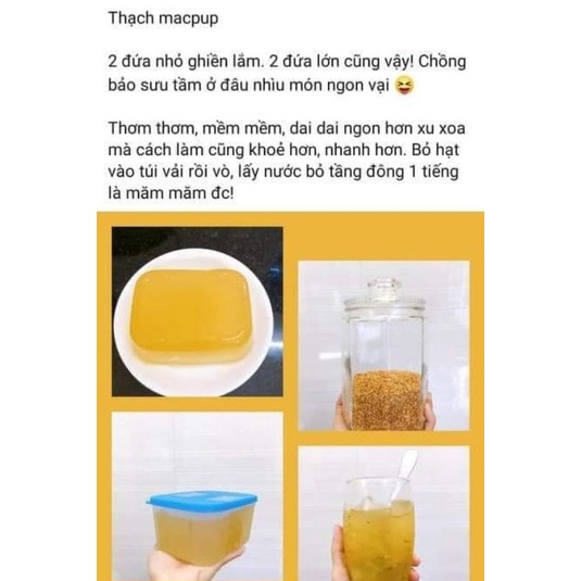 Hạt Mắc Púp Cao Bằng - Hạt làm thạch không cần nấu