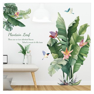 Decal Dán Tường Hình Lá Chuối MS1