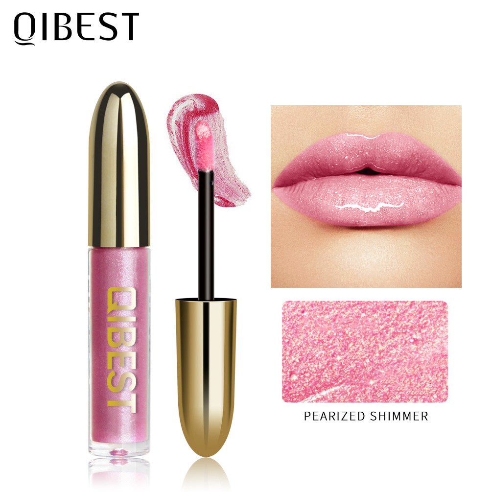Son Kem Ánh Kim Lấp Lánh Dưỡng Ẩm Qibest 20g | BigBuy360 - bigbuy360.vn