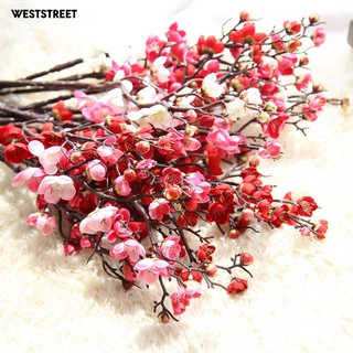 Bó Hoa Đào Giả Trang Trí