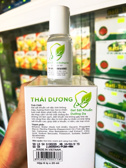 Gel rửa tay khô thái dương, sát khuẩn dưỡng da hàng chuẩn. | BigBuy360 - bigbuy360.vn