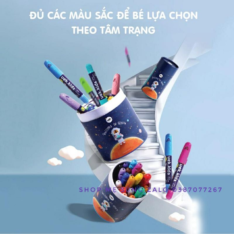 Bút màu sáp UEK cho bé