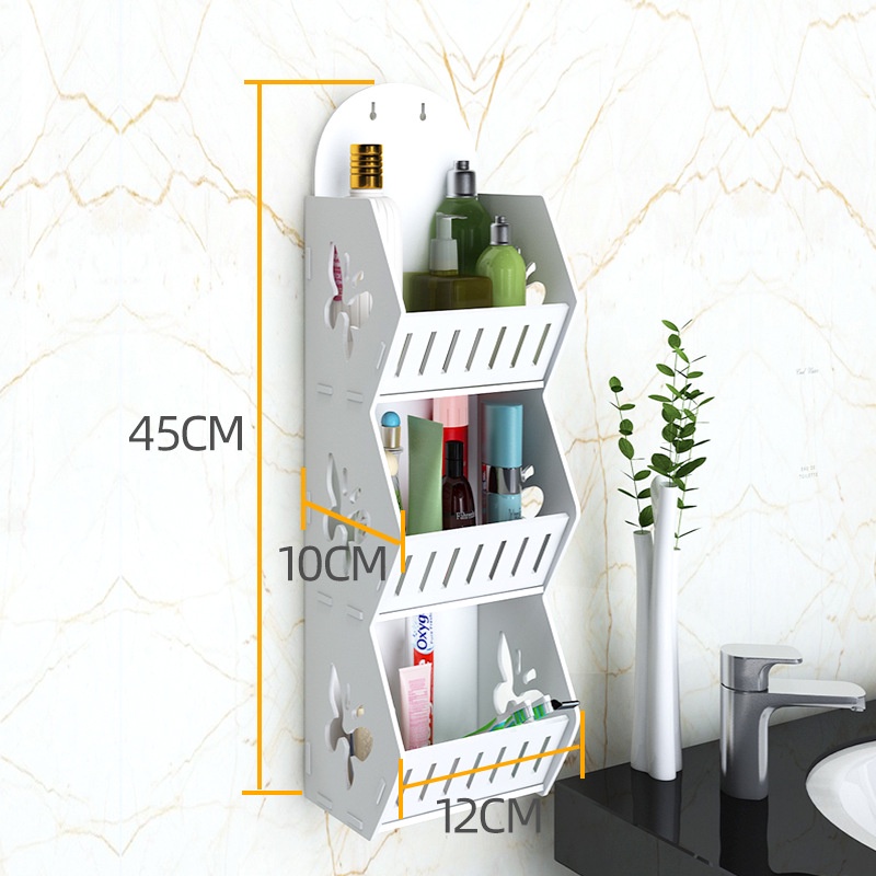 Nafenai Giá giữ đồ treo tường tiện lợi dành cho phòng tắm phòng ngủ