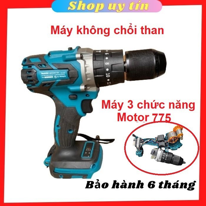 [HOT] Thân máy khoan pin makita đầu 13 động cơ dây đồng 100%