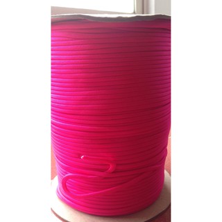 (Combo 5 mét ) Dây dù Paracord - Màu Hồng Neon (Pink.550)