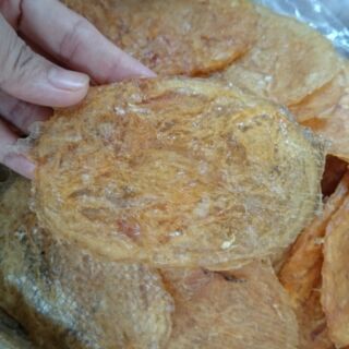 Khô cá bò miếng tròn