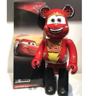 (Gấu bụng phệ) Bearbrick lighting Mc Queen