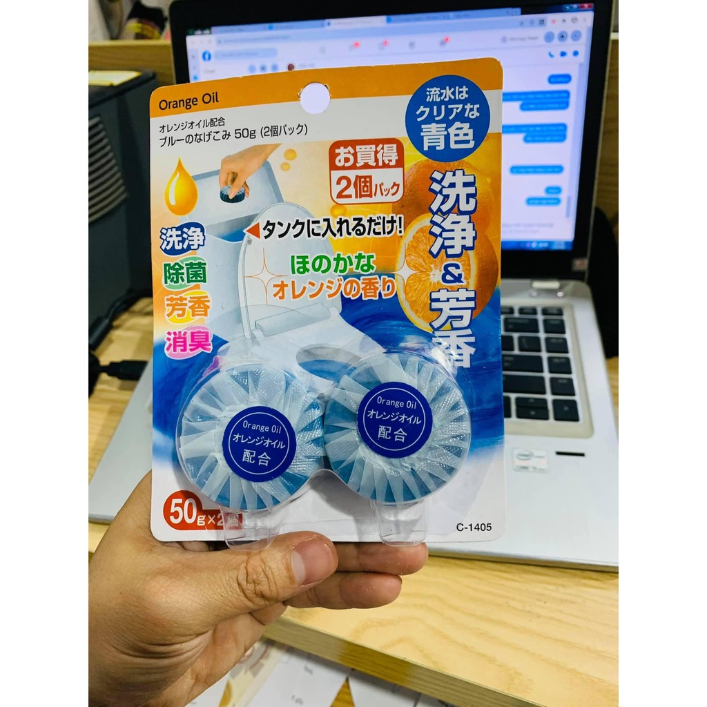 SET 2 VIÊN THẢ BỒN CẦU NHẬT BẢN