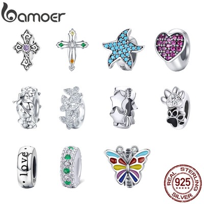 Hạt phụ kiện BAMOER Bạc 925 thiết kế thời trang