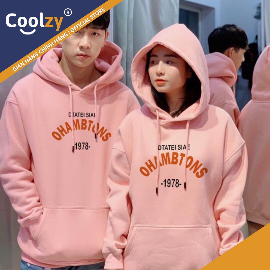 Áo Khoác Nỉ Hoodie In Ohambtons