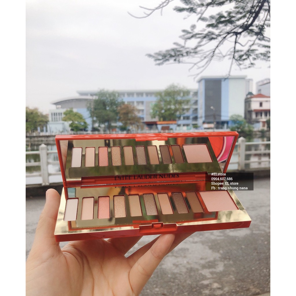 Bảng mắt má tông cam đào Estee Lauder Limited màu cực kỳ đẹp