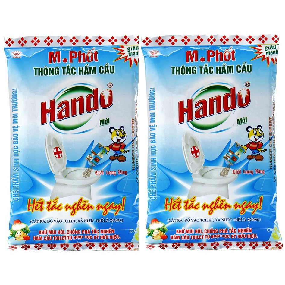 Bột thông tắc hầm cầu Hando M.Phốt 300g