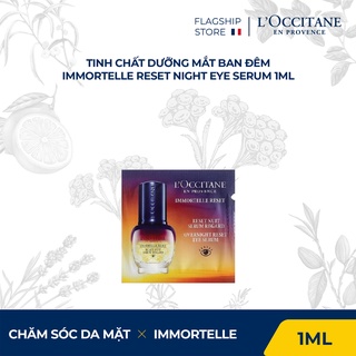 Tinh Chất Dưỡng Mắt Ban Đêm Immortelle Reset Night Eye Serum 1ml L'Occitane
