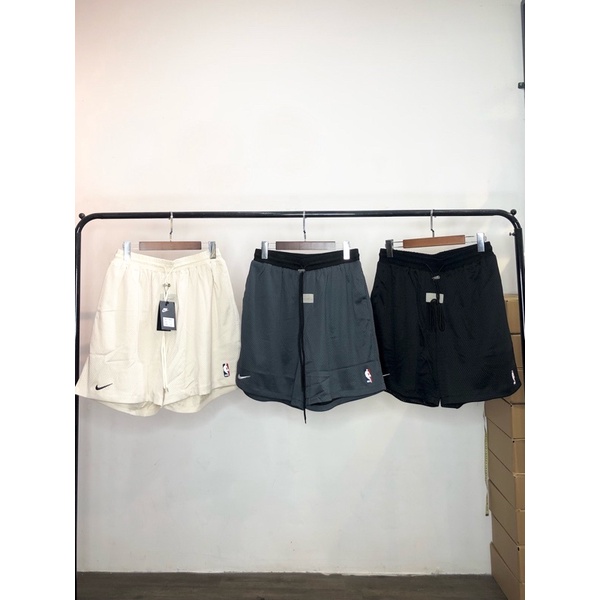 Quần short NBA Fear Of God, quần dùi nam vải lưới cao cấp.