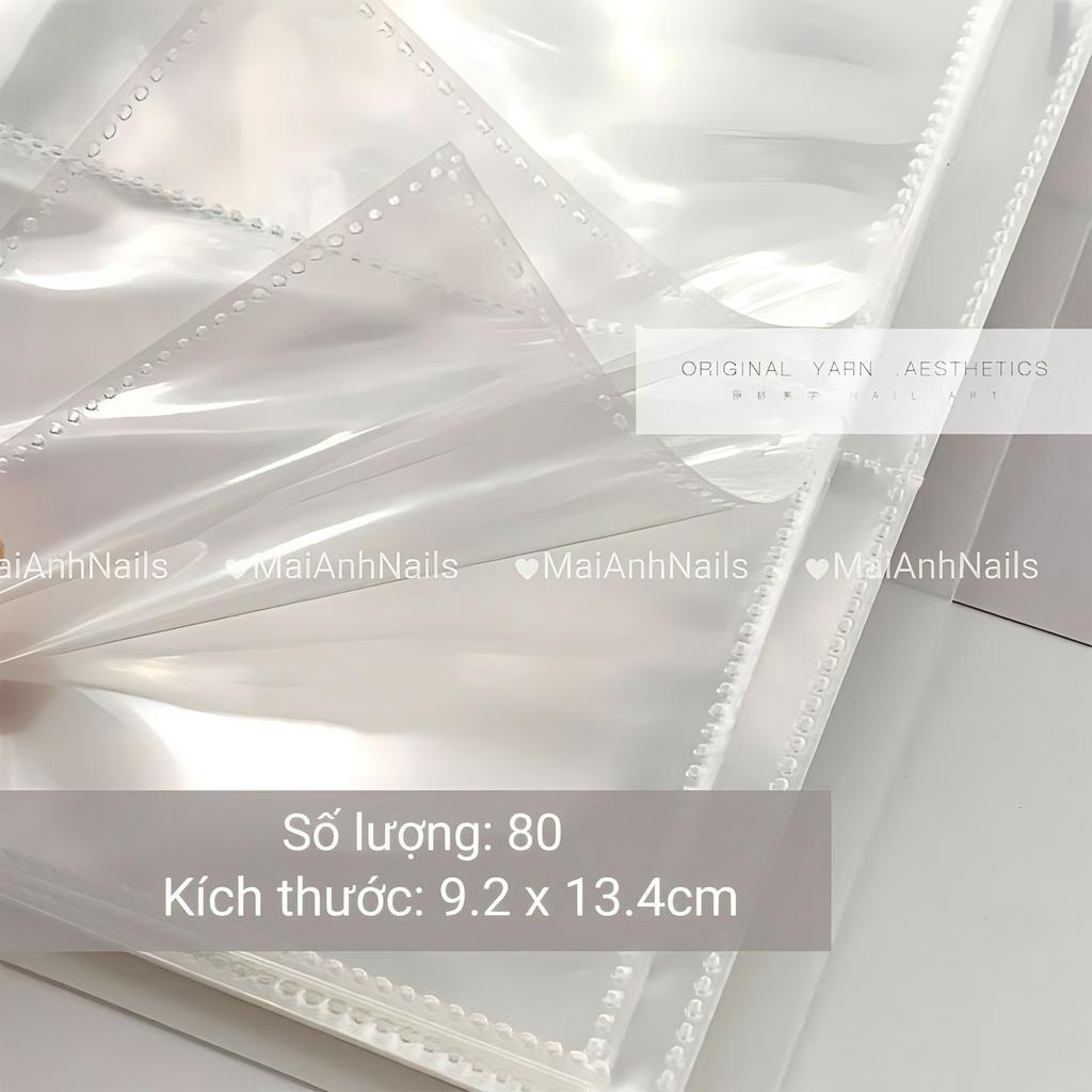 Sổ đựng stick bìa trong 40 ô MaiAnhNails