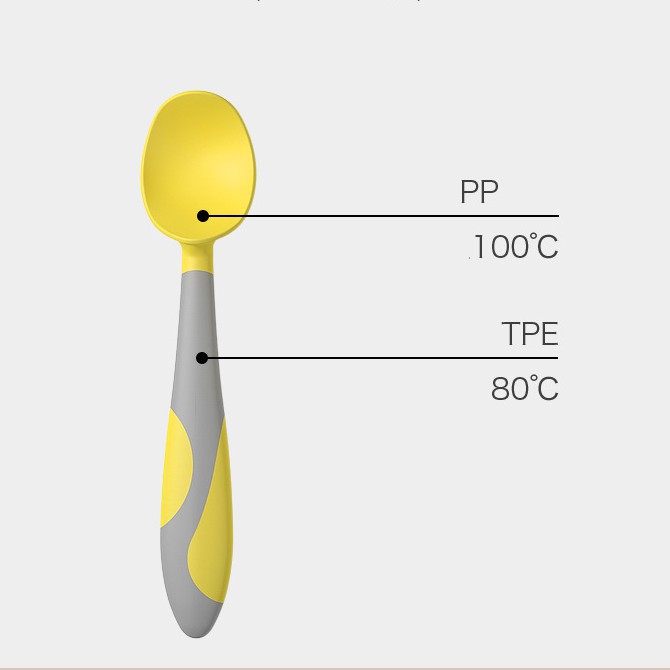 Thìa Dĩa Ăn Dặm Bẻ Cong Tập Ăn Tập Xúc Misuta Hàng Cao Cấp Loại 1