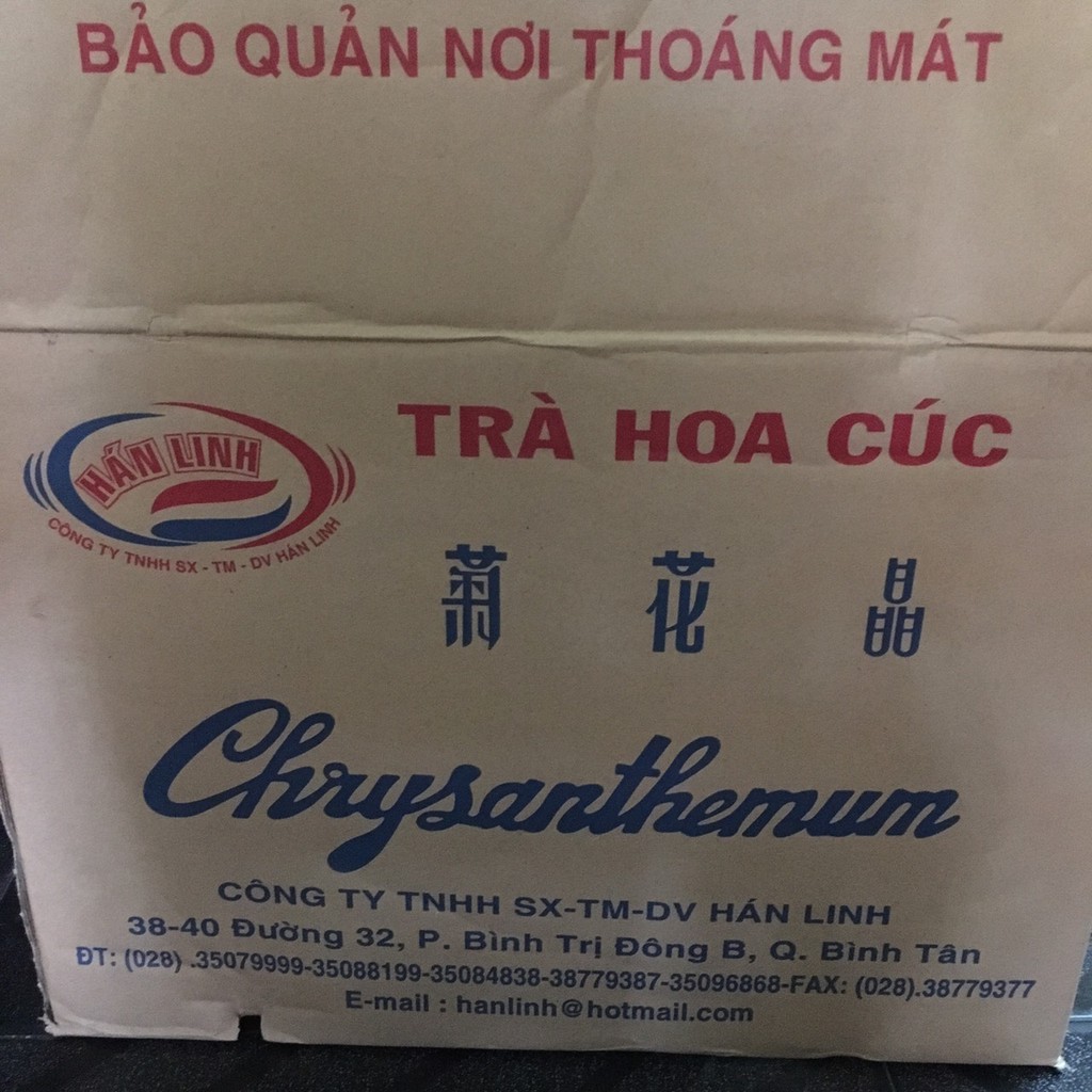 Trà Hoa Cúc 3 chữ tàu lợi sữa Hán Linh loại 1 400gr