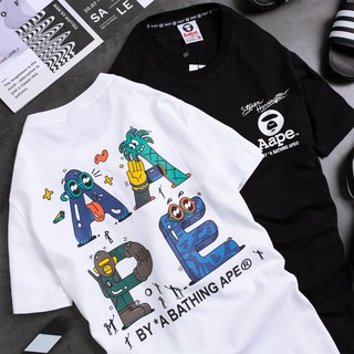 AAPE- Áo Thun Unisex CAO CẤP Cotton 4 Chiều, Hot Trend 2020