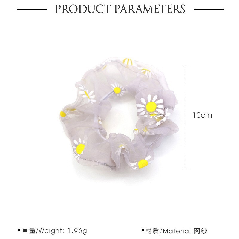 Dây buộc tóc bằng vải với nhiều màu sắc đa dạng thời trang Hàn Quốc