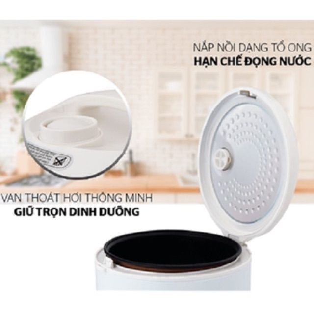 🍒🍒Nồi cơm nắp gài Sunhouse SHD 8601 | BigBuy360 - bigbuy360.vn