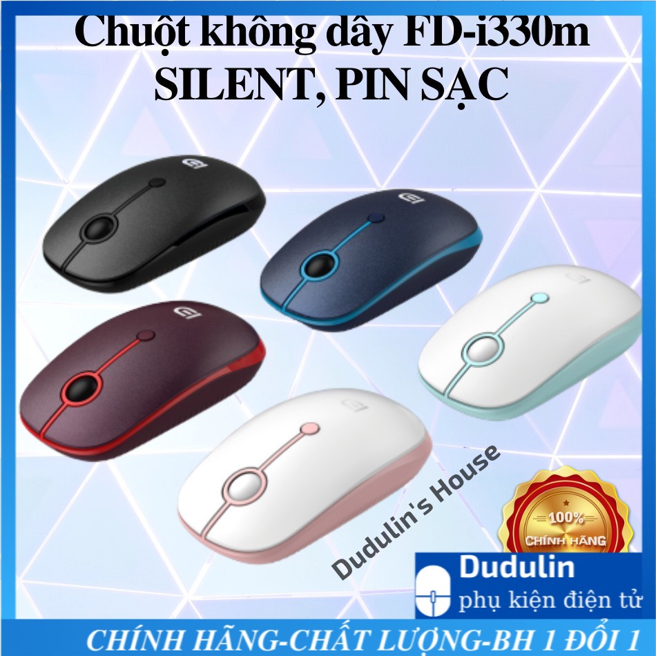 [BÁN CHẠY] Chuột không dây FORDER Silent FD-i330M/ FD-V102/ FD-i2 _ click không kêu như Logitech