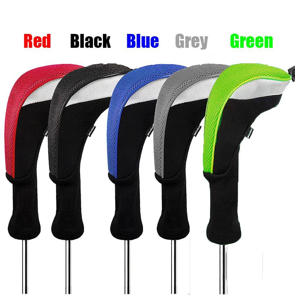 Set 4 Bọc Bảo Vệ Đầu Gậy Đánh Golf Phối Lưới Tiện Dụng