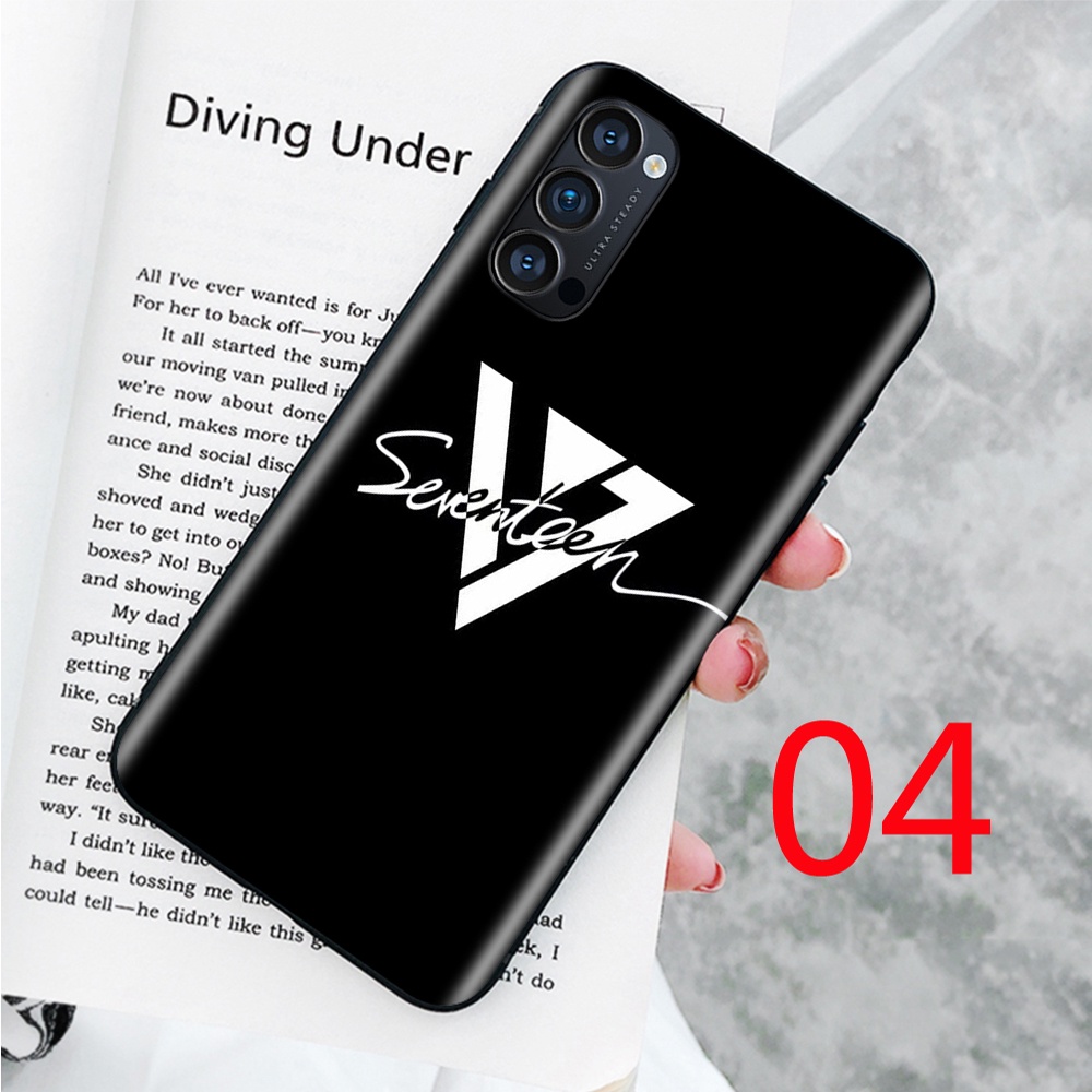 Bao Da Điện Thoại Mềm Họa Tiết Nhóm Nhạc seventeen 129 Cho samsung galaxy a03s a53 f62 a13 m62 m20 a73 a33 a03 Ốp