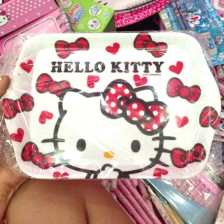 Dĩa chữ nhật Hello Kitty