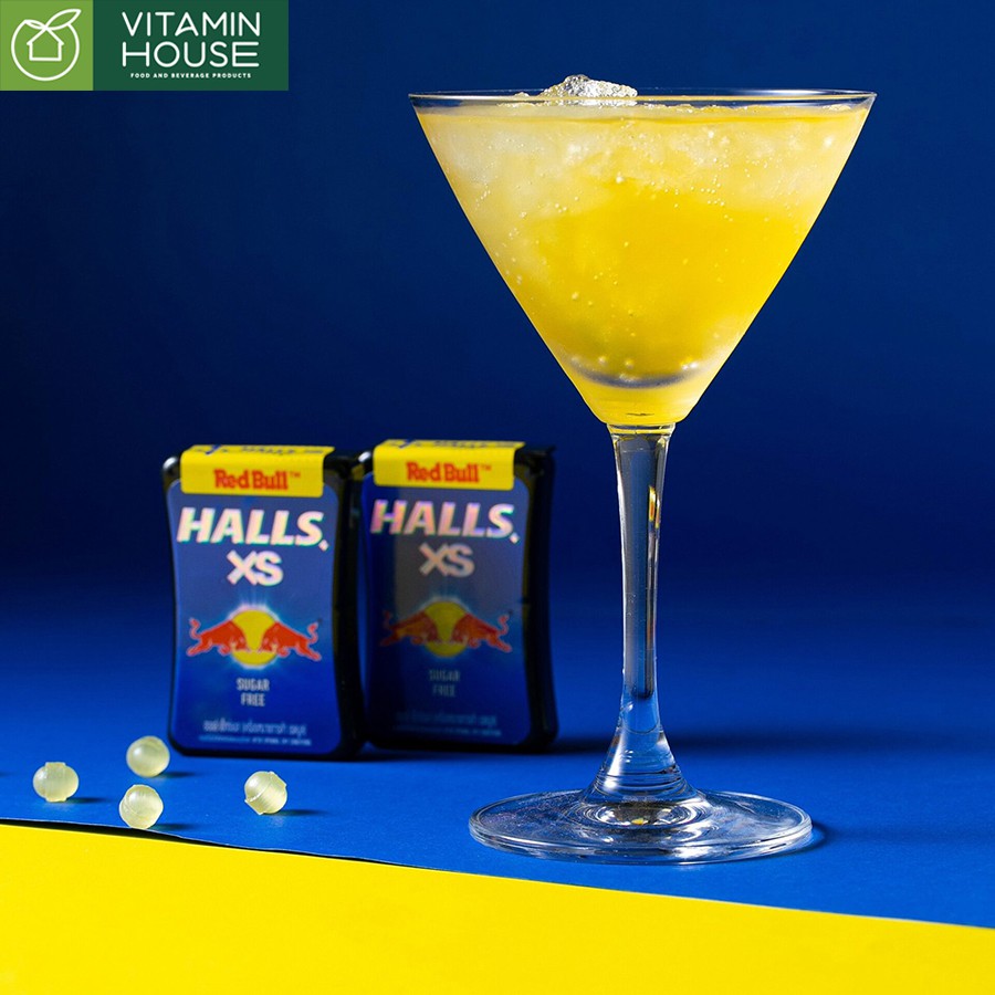 Kẹo ngậm Halls XS Redbull Thái Lan [Vitamin House]