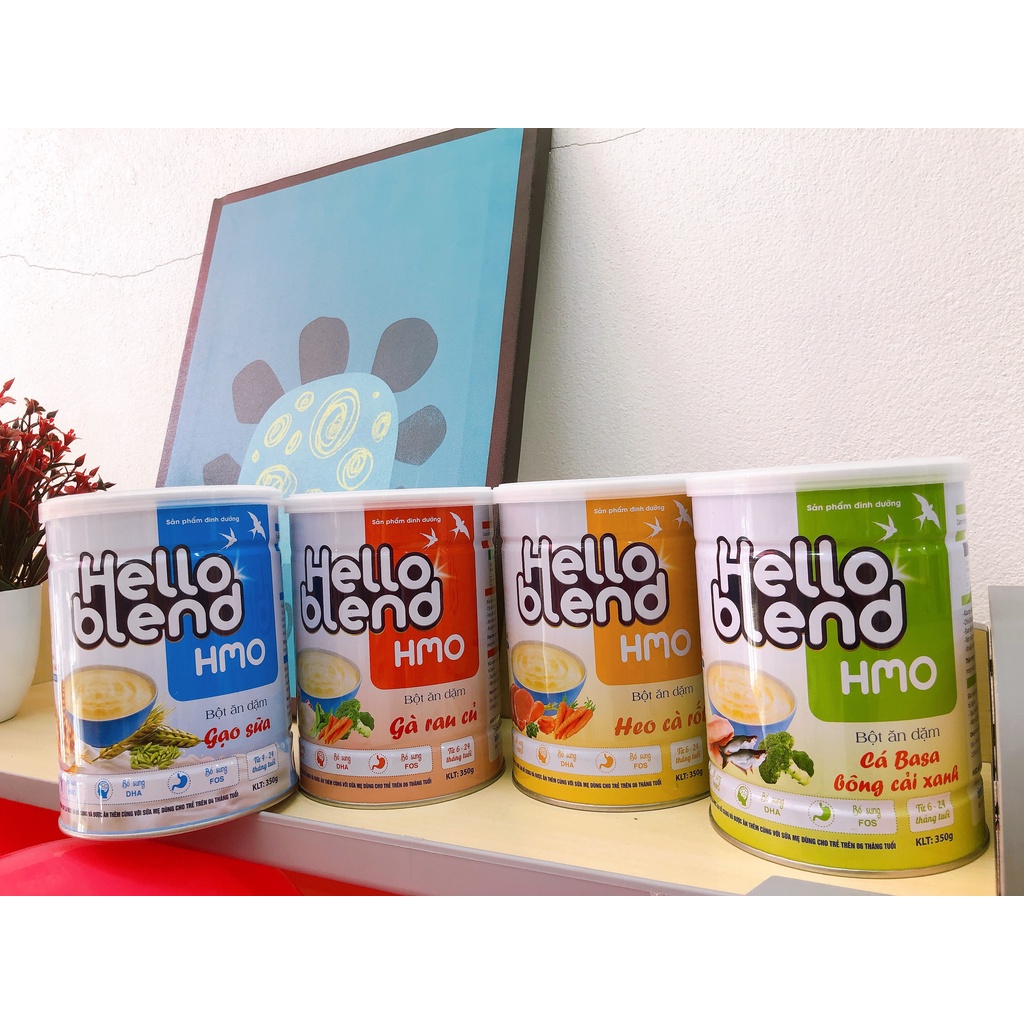 Bột Ăn Dặm Hello Blend Cho Bé