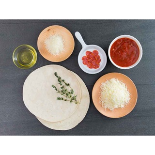 Nguyên liệu làm bánh Pizza ( sốt, đế bánh, phô mai, thanh cua,....)