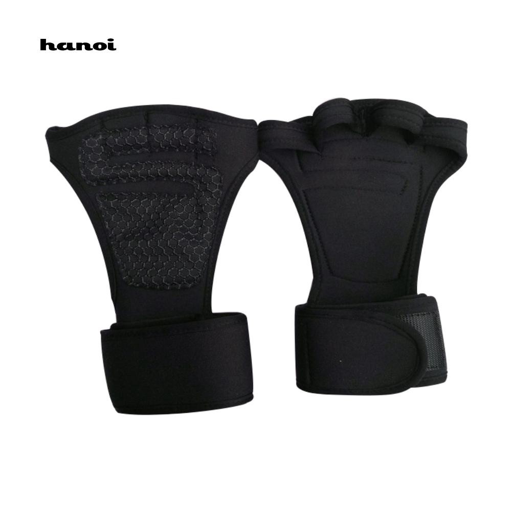 【Ready stock】Găng Tay Hở Ngón Chống Trượt Tập Gym Cho Nam Và Nữ