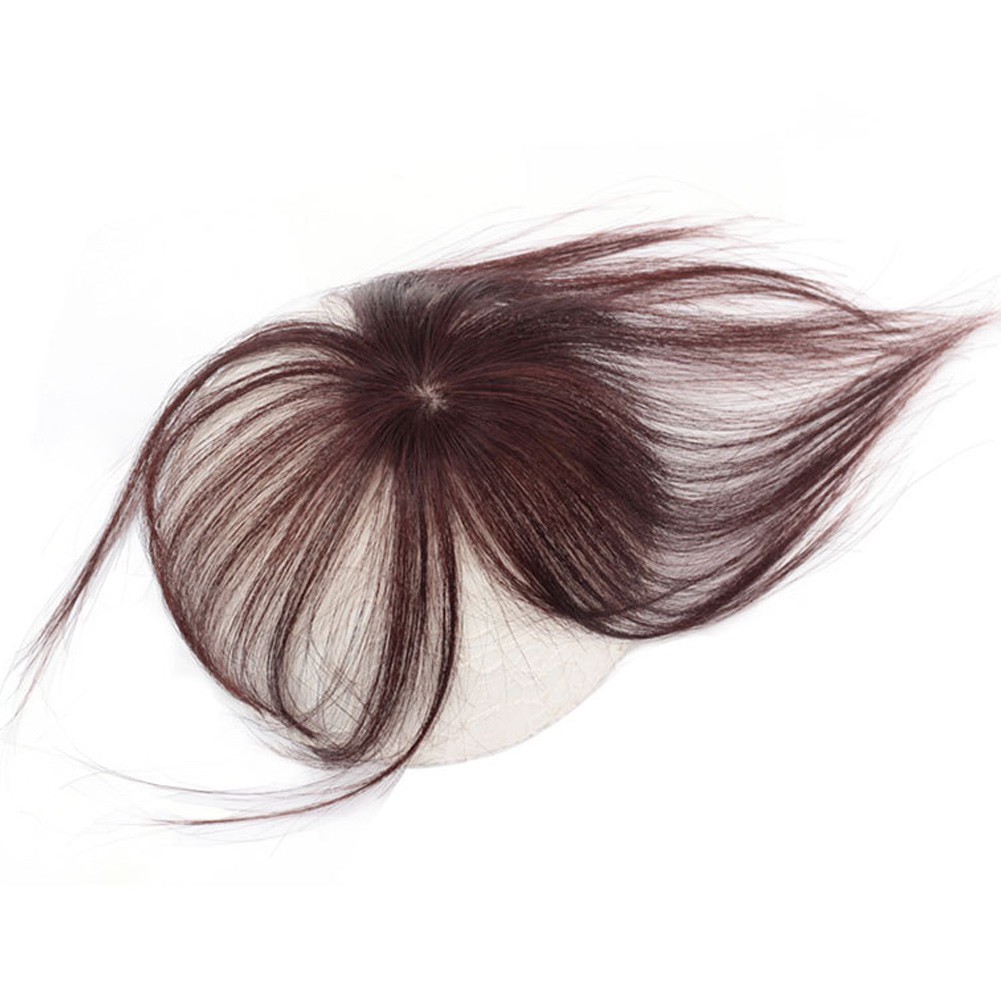 Tóc giả mái ngang 3D không dấu vết tự nhiên dành cho nữ