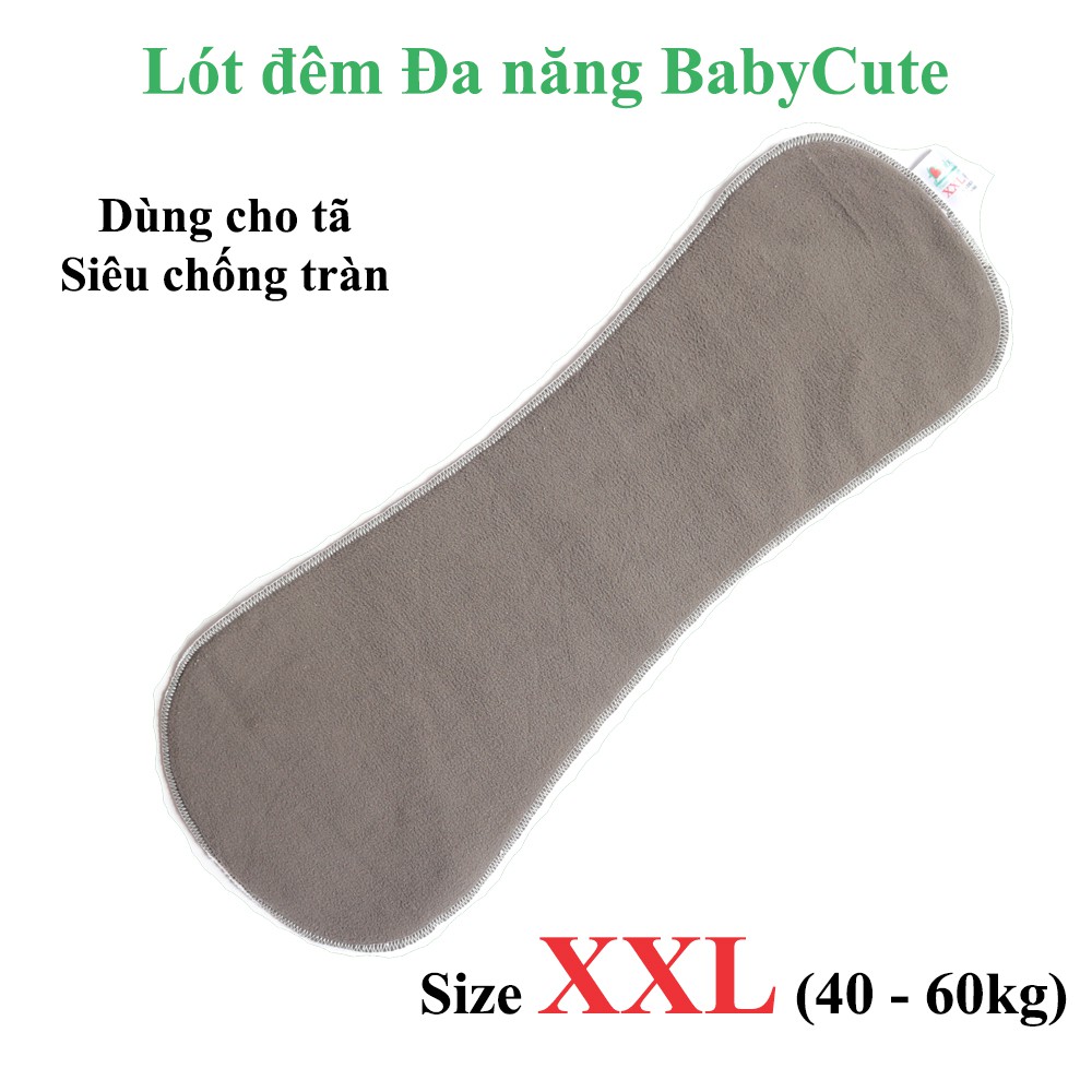 Lót tã vải Đêm BabyCute size XXL (40-60kg)