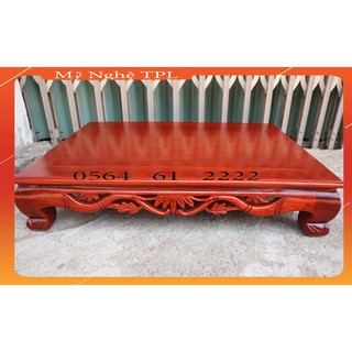 Bàn Osin, gỗ hương cao cấp sang trọng Cữ 40x60 Cao 12