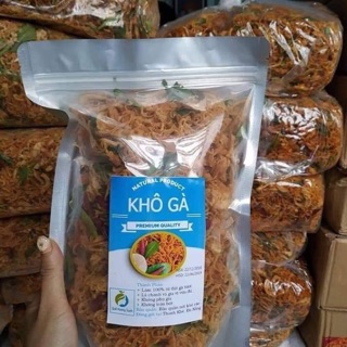 Khô gà lá chanh nhà làm đảm bảo chất lượng