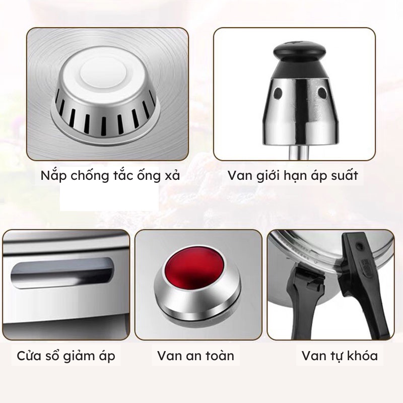Nồi Áp Suất Đa Năng Nồi Áp Suất Bếp Từ Mini Nấu Siêu Nhanh Bản Mới Nhất Hiện Nay Titan.st