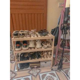 Kệ để đồ 3 ngăn bằng gỗ