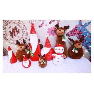 Gấu bông giáng sinh - ông già noel bông - tuần lộc bông