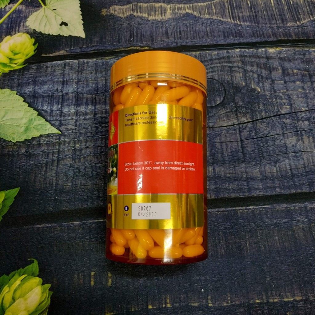 Thực Phẩm Chức Năng Viên Uống Sữa Ong Chúa Costar Royal Jelly 1610mg 6% 10-HDA - Hộp 365 Viên