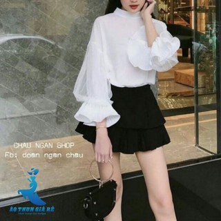 ⭐[ Ảnh Thật ]⭐ Chân Váy xếp li 2 Tầng Chất Lượng