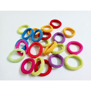 Set 10 Dây buộc tóc nhiều màu sắc